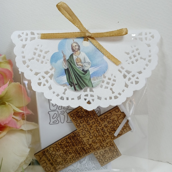 Cross Our Father First Communion Party Favors. Cruz llavero primera comunión. - Picture 8 of 8